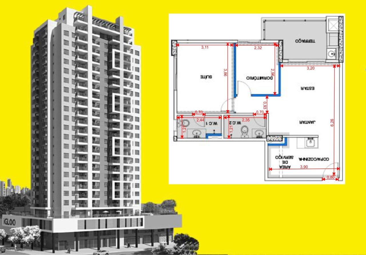 I055B- Harmony Home, 2 Quartos Com Garagem Куритиба Экстерьер фото